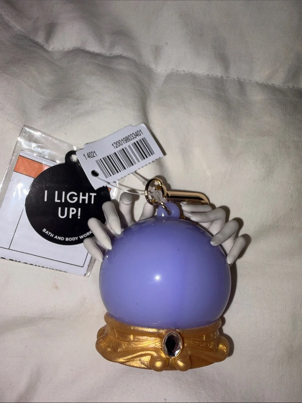 NWT Bath&Body Works Light Up Fortune Teller Crystal Ball Hand Sanitizer Holder🔥